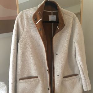 Old navy faux shearling jacket